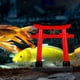 thumbnail image 2 of 1 Set Japanese Torii Gate Stele Model for Garden Micro Landscape Decoration Fish Tank Decor Miniature Architectural Model, 2 of 3