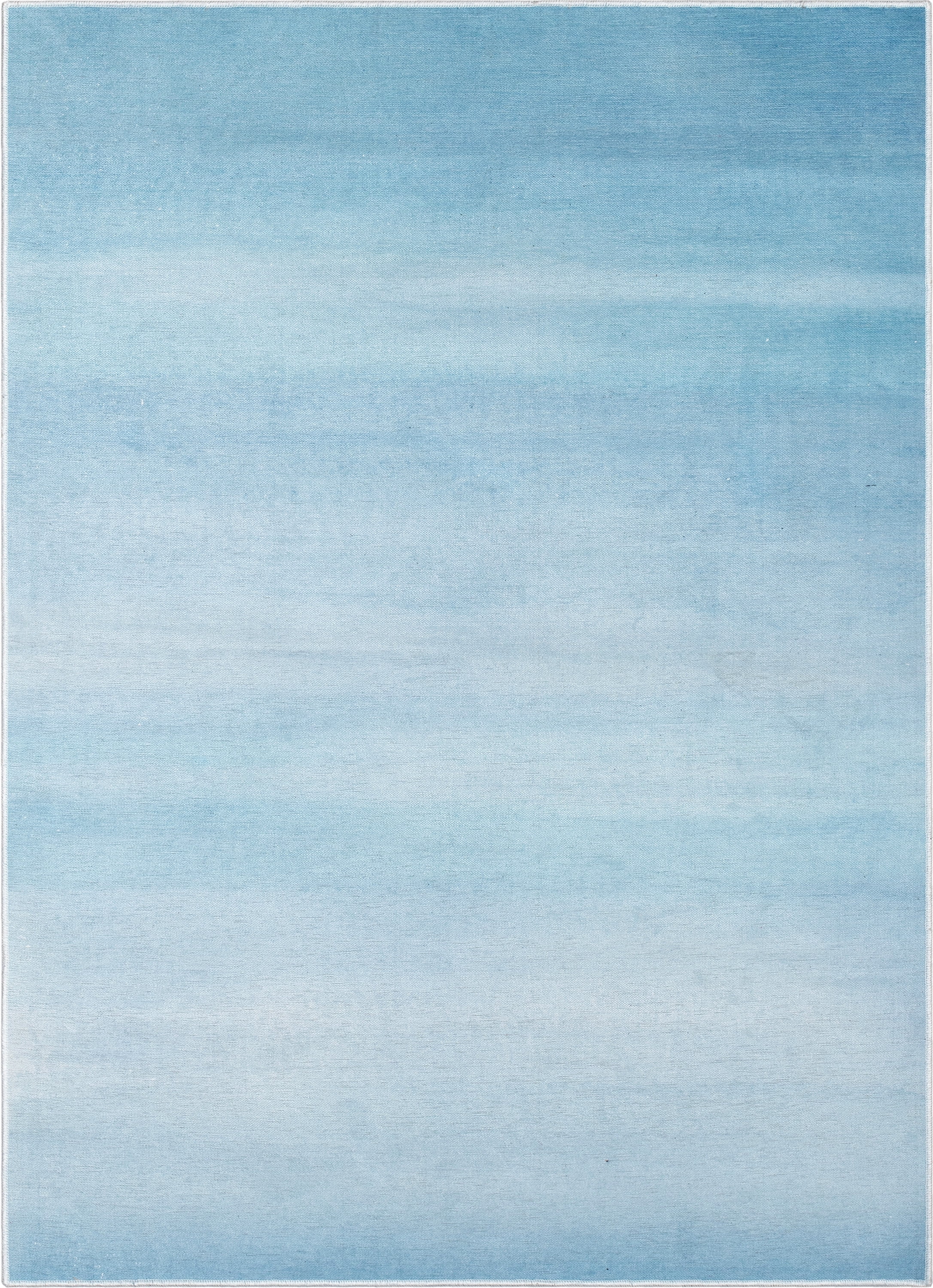 Well Woven Kids Rugs Nightfall Modern Blue Printed Distressed Machine Washable 6' x 9' Area Rug