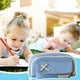 thumbnail image 2 of Bolsa de lápices con cuerda y botones de gran capacidad para niñas, bolsa de almacenamiento para niños, caja de papelería para escuela primaria, caja de lápices para niñas de escuela secundaria., 2 of 6
