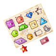 thumbnail image 2 of Rompecabezas, juegos de combinación preescolar para niños y niñas de 1, 2 y 3 años Año Nuevo Forma, 2 of 9