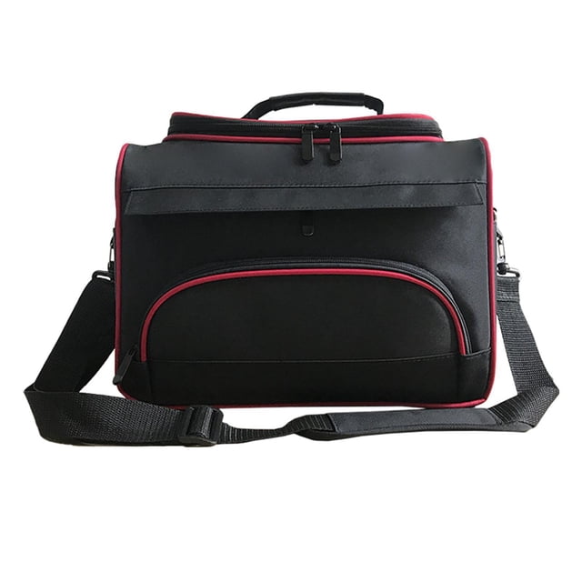 Vogacara Portable Salon Barber Handbag Hairdressing Tools Bag Shoulder Holder Carrier Cuentagotas de vidrio y botellas