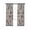 Brown, variant on Purple Teal Ethnic Blackout Curtains 84 Inches Long for Bedroom, Boho Modern Geometric Abstract Art Thermal Insulated Room Darkening Black Out Window Curtain Panels Grommet Drapes for Living Room