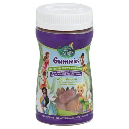 Disney Gummies MultiVitamins Fairies 60 Each