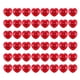thumbnail image 1 of 48Pcs 2.75Inch Stress Balls 'S Day Heart Shaped Squishy Ball Smile Face Foam Stress Relief Ball, 1 of 5