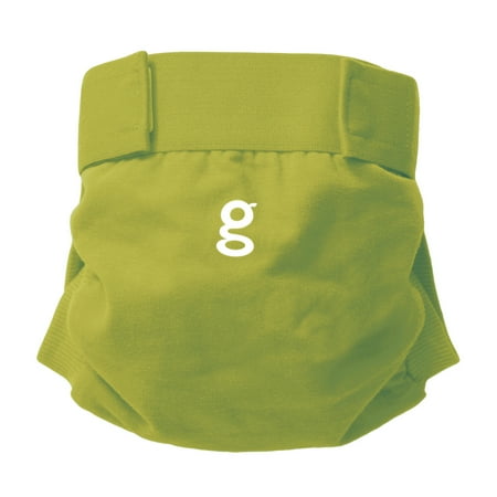 gDiapers gPants Small Guppy Green Reusable Diaper Cover, 8-14 lbs