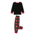 thumbnail image 6 of Meihuid Family Christmas Pjs Matching Sets 2023 Plaid Holiday Sleepwear Christmas Pajamas for Family Plus Size Xmas Jammies, 6 of 10