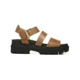 thumbnail image 2 of Dr. Scholl's Shoes Womens Trekkie Leather Ankle Strap Platform Sandals, 2 of 3