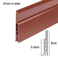 thumbnail image 2 of Whataatahia Tope de silicona para puerta, adhesivo fuerte debajo del sello de la puerta para puertas exteriores/interiores, 2 of 5