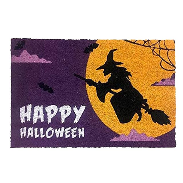 Up to 65% Off SMihono Halloween Letters Home Door Mat Absorbent Mat Living Room Kitchen Floor Mat