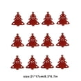 thumbnail image 4 of Bearachild 12 unidades/juego de vajilla de árbol de Navidad, soporte de almacenamiento de cubiertos, bolsa, cubiertos, tenedor de recuerdo de Kits de decoración para fiestas, 4 of 6