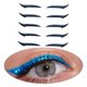 thumbnail image 3 of Plantilla de Maquillaje de ojos Macarena Stickers Stencil Azul 5 pares, 3 of 7