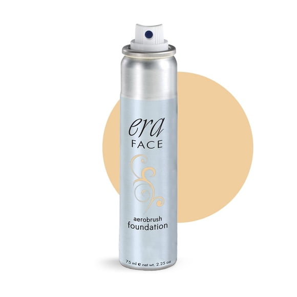 ERA Face spray maquillaje (Y5 Wheat 2.25 oz) - base con aerógrafo spray profesional para uso diario sobre cosméticos de Era Beauty