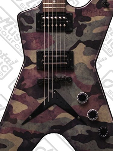 ギター DEAN ML CAMO Dean Dimebag Dime Camo ML Electric Guitar w/ Floyd Rose