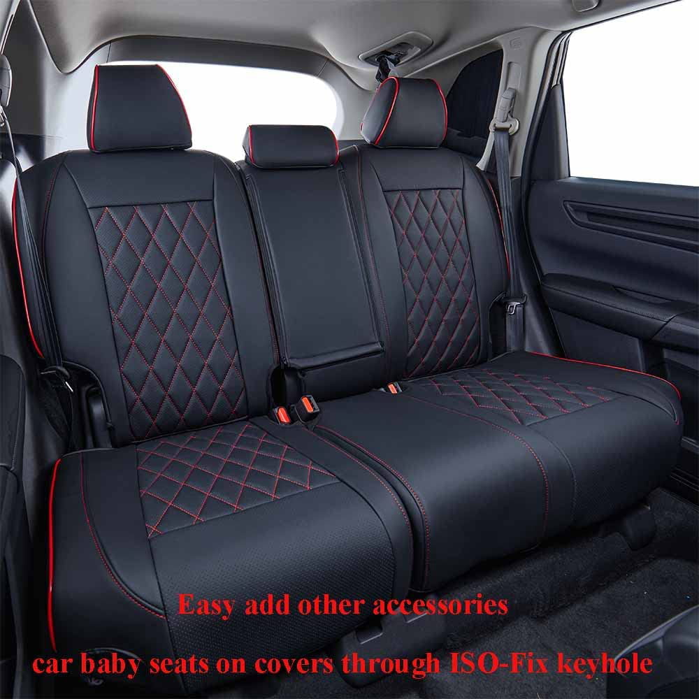 EKR Custom Fit CRV Car Seat Covers for Select Honda CRV 2017 2018