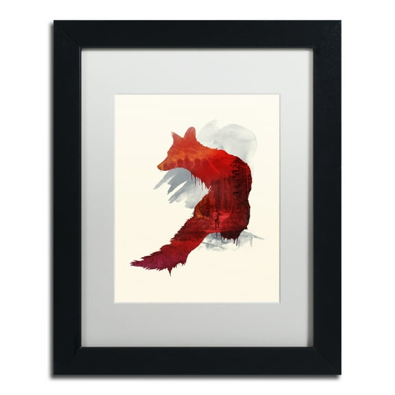 Trademark Fine Art 'Bad Memories' Black Framed Art by Robert Farkas