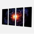 thumbnail image 2 of Abstract Fractal Gears and Lights - Flowers Canvas Wall Artwork, 2 of 3