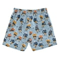 thumbnail image 7 of FORMRS Boys Swim Trunks Quick Dry Mesh Lining Beach Boardshorts, Sizes XS-XL, Cartoon Hockey Pattern, 7 of 7