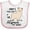 White and Pink, variant on Inktastic Mimi's You Say Alpaca My Bags Boys or Girls Baby Bib