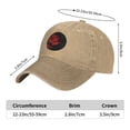 thumbnail image 4 of ZICANCN Graffiti Casquette de Baseball Ajustable Fleurs Rouges Femmes, Chapeaux pour Hommes Adulte Coton Denim Lavé Casquettes de Baseball Mode Naturel, 4 of 6