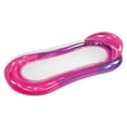 thumbnail image 1 of PVC Inflatable Hammock Bed Foldable Water Recliner Mats Portable Leak Proof Nozzle Durable Waterproof Swimming Pool Accessories Rose Red, 1 of 5