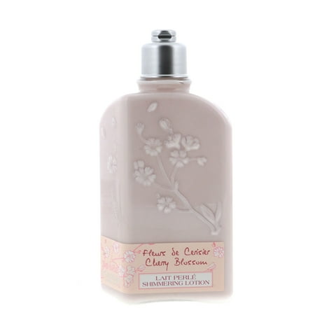 L'Occitane Cherry Blossom Shimmering Lotion, 8.4 Oz