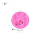 thumbnail image 4 of Moyic Molde de pastel Hearted Silicone Fondant Mold DIY Chocolate Baking Mold Herramientas y accesorios para hornear, 4 of 6