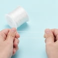 thumbnail image 2 of 1Roll Flat Elastic Crystal String Elastic Beading Thread for Stretch Bracelet Making White 0.8mm, 2 of 6