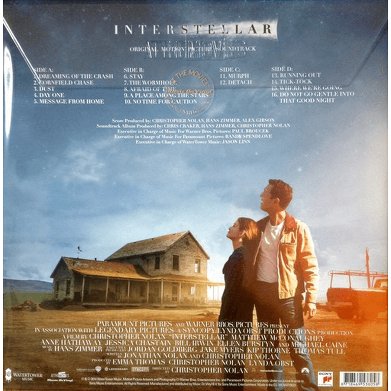 Hans Zimmer - Interstellar Original Soundtrack, Double Vinyl LP