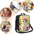 thumbnail image 3 of Insulated Lunch Bag, Reusable Portable Lunch Box With Shoulder Strap, Cat Lunch Bag, Funny Cute Bento Lunchbox Cooler Thermal Meal Tote Kit, 3 of 6