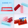 thumbnail image 3 of FRCOLOR Tube Rack 6pcs Test Tube Stand Plastic Test Tube Rack Holder School Teaching Aids,6.3"X1.97"X1.97", 3 of 4