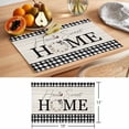 thumbnail image 6 of HOME Placemats Set of 4, Farmhouse Cotton Butterfly Non-Slip Place Mats Washable Table Mats for Kitchen Dining Table Decorations Indoor/Outdoor, 6 of 9