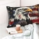 thumbnail image 4 of Balery Retro American Eagle A Funda de Cojín Estampada, Regalos para Mujeres, Regalos de Amor para Ella, Regalos para Novia o Esposa, Funda de Almohada-20"x30", 4 of 6