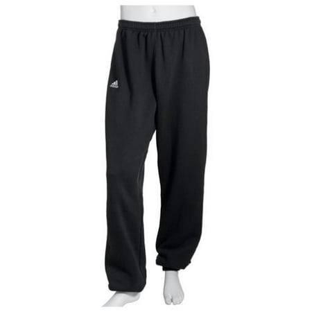 Adidas Black Bib - adidas Men's Team Fleece Pant,Black/White / White,Medium