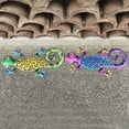 thumbnail image 7 of JINSIJU Gecko Shaped Wall Decoration Wrought Iron Hollowed Hanging Craft, 7 of 7