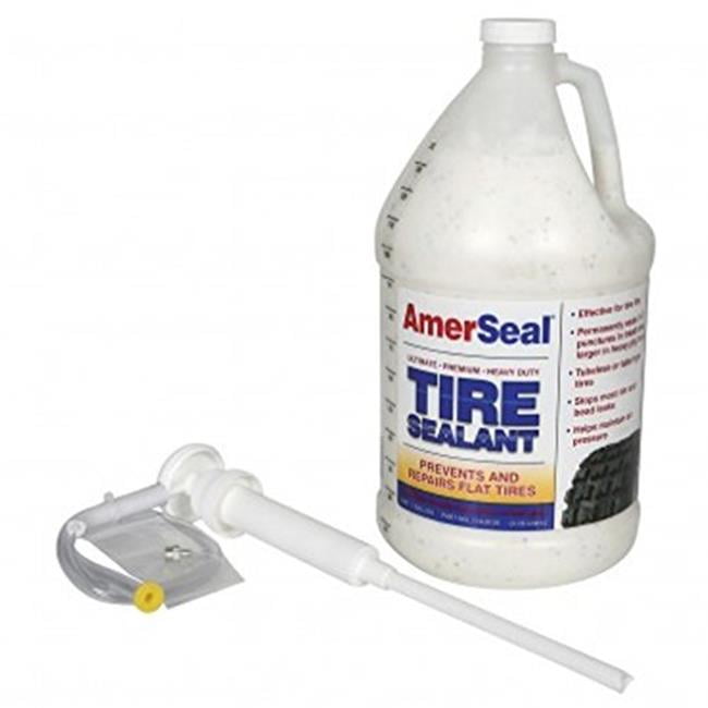 American Sealants 1190128 Tire Sealant with Pump 1 gal Pack of 4