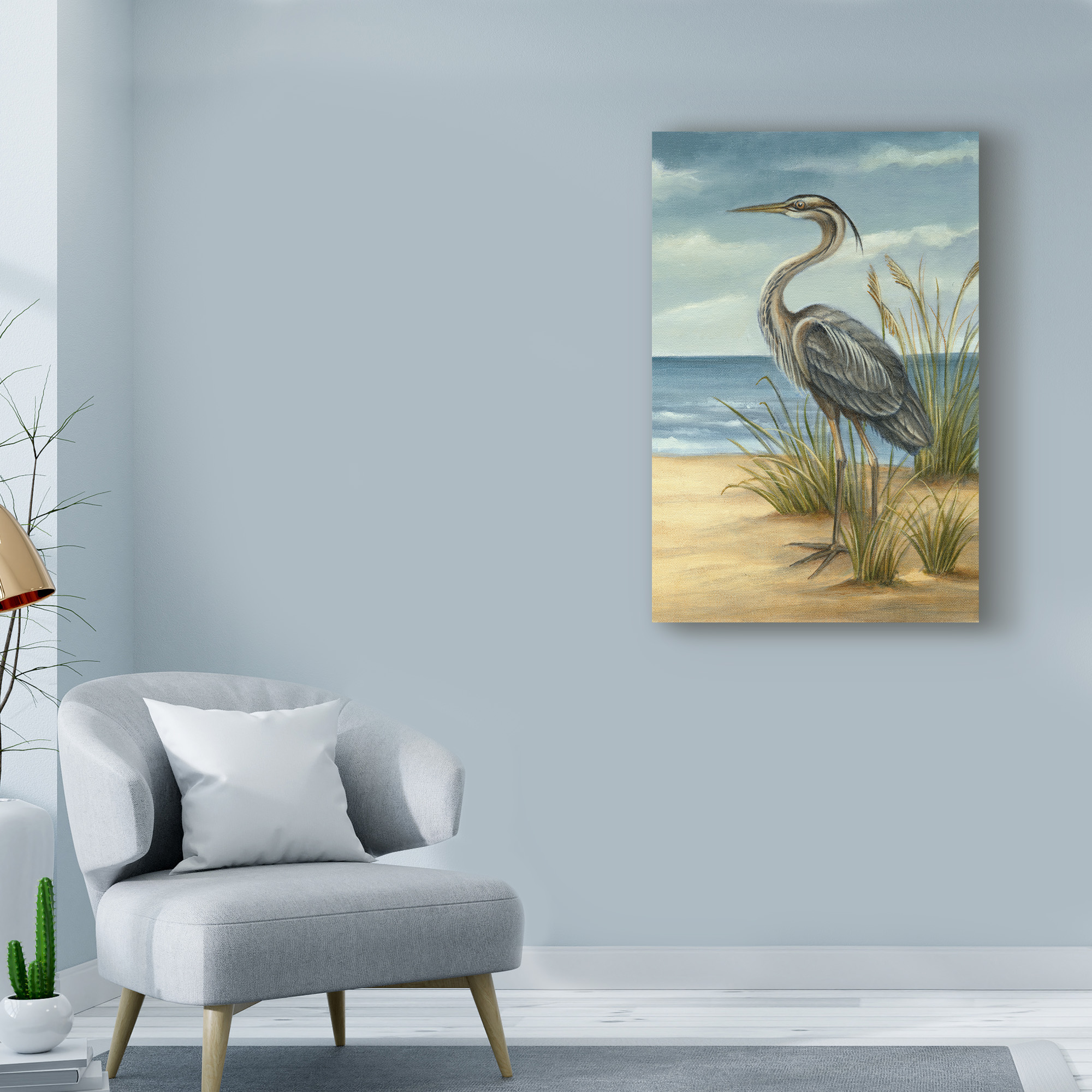 Trademark Fine Art 'Shore Bird II' Canvas Art by Ethan Harper