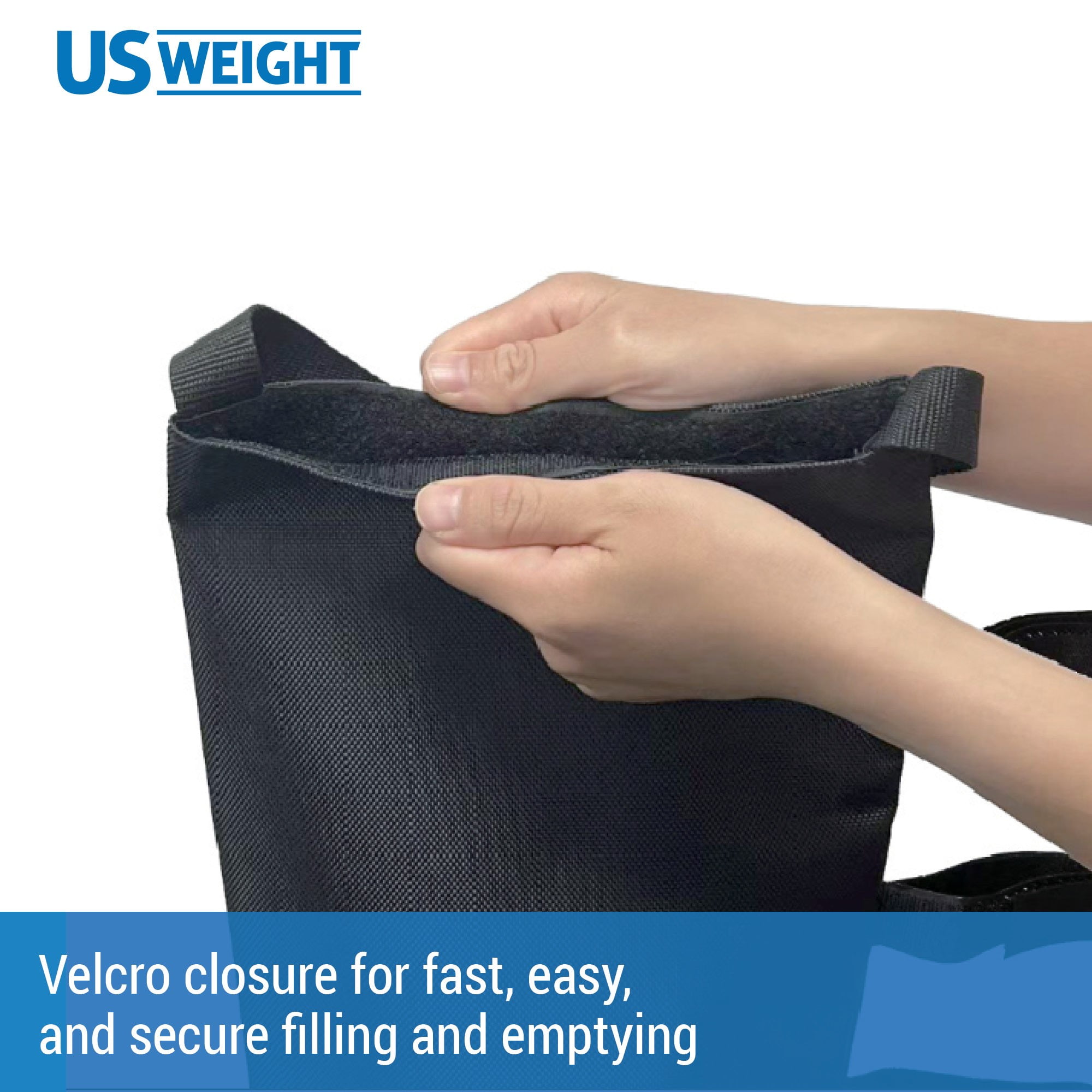 US Weight 100lbs Black Weight Bag Outdoor Canopy Weights (4 Pack)