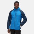 thumbnail image 3 of Regatta - Chaqueta Impermeable Britedale Colores Sólidos para Hombre (Zorro, Zorro, Gris India, Gris India) Regatta UTRG6206_foxindiagrey, 3 of 4