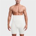 thumbnail image 2 of Krdevn Men's High Waist Compression Shorts Sculpting Abdomen Lifting Shapewear Underwear,2XL, 2 of 4