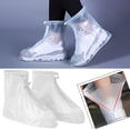 thumbnail image 2 of Rain Boot Waterproof Shoes Covers, Sand Control Non-Slip Shoe Cover Galoshes, PVC Rubber Sole Reusable Rain Snow Boots Overshoes, 2 of 7