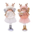 thumbnail image 2 of Travelwant 2Packs Angel Doll Pendant Christmas Doll Hanging Ornaments Christmas Tree Plush Ornaments Christmas Plush Ornaments for Christmas Party,Wedding, 2 of 8