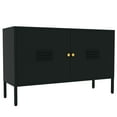 thumbnail image 4 of Metal Accent Storage Cabinet for Bed Room,Living Room,Home,Hotel,Office,Garage,2-Tier, Removable Shelf, 4 of 7