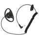 thumbnail image 1 of Auricular de un solo lado en forma de D Auricular con gancho para la oreja en forma de D de 3,5 mm con diseño enrollado para teléfonos celulares MP3 MP4, 1 of 1