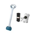 thumbnail image 2 of Recogedor de caca de perro, recogedor de para mascotas, fácil de usar, herramienta de recogida de caca de perro, recogedor de caca portátil 70cm Yinane recogedor de aguafiestas, 2 of 8