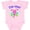 AD-Pink, variant on I'm One- dragonfly First Birthday Girls Baby Bodysuit