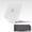 Matte Clear, variant on Meifei MacBook Neo 13"  (A18PRO, A3404) Shell Case 2026, Shockproof Anti-Fingerprint with Invisible Stand & Black Keyboard Cover, Matte Clear