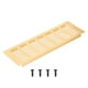 thumbnail image 1 of Rejilla de ventilación rectangular Uxcell, cubierta de ventilación de aire de aluminio con tornillos de montaje 12 x 4 pulgadas, 1 of 7