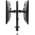 thumbnail image 2 of Ergotech Fully Articulating Dual Monitor Desk Stand - Black, 2 of 3