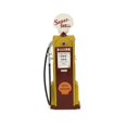 thumbnail image 3 of Contemporary Home Living Yellow and Brown Handcrafted Vintage Yellow Gas Pump Decor, 3 of 4