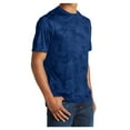 thumbnail image 4 of Mens Moisture Wicking CamoHex Polyester T-Shirt True Royal XL, 4 of 8